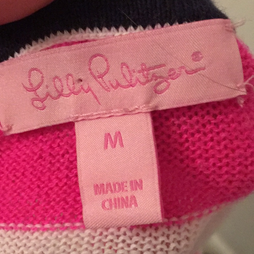 Sold: Lilly Pulitzer Light Sweater Size M - Picture 7 of 8
